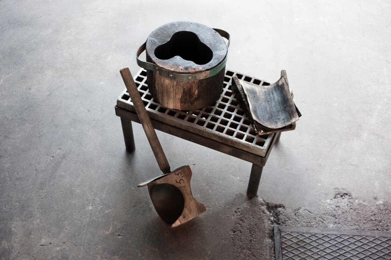 Wooden mold for the Aalto vase