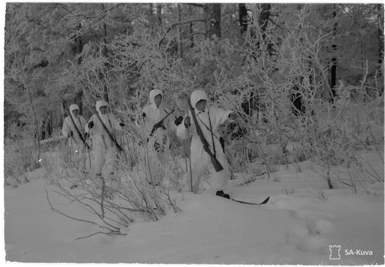 Snow suit from the Winter War