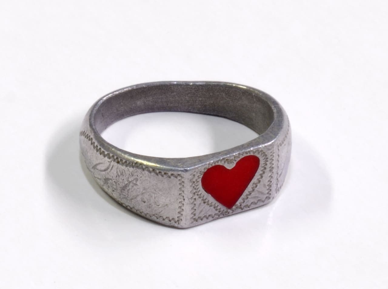 War and Memory ring, made at the front