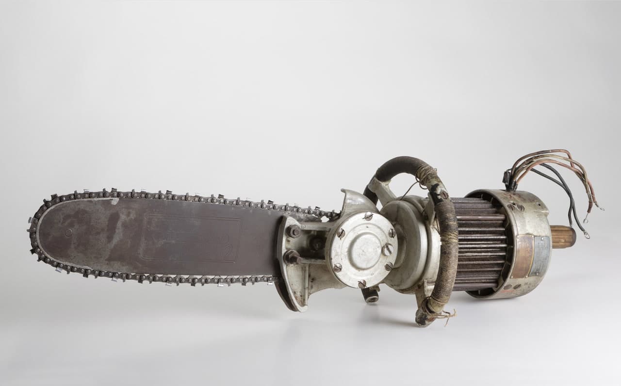 State Aircraft Factory’s electric saw, part of war reparations