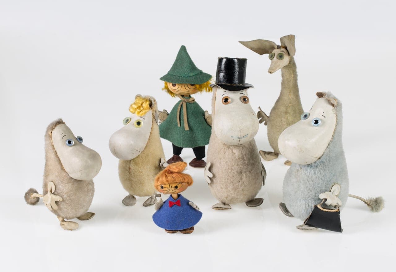 Atelier Faunin valmistama muumiperhe