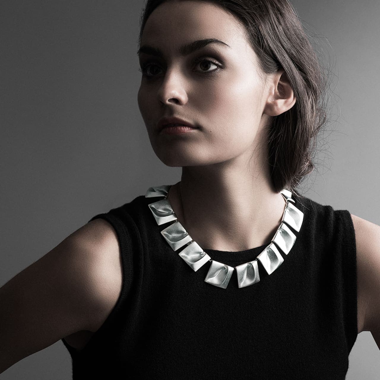 Planetoid Valleys necklace by Björn Weckström