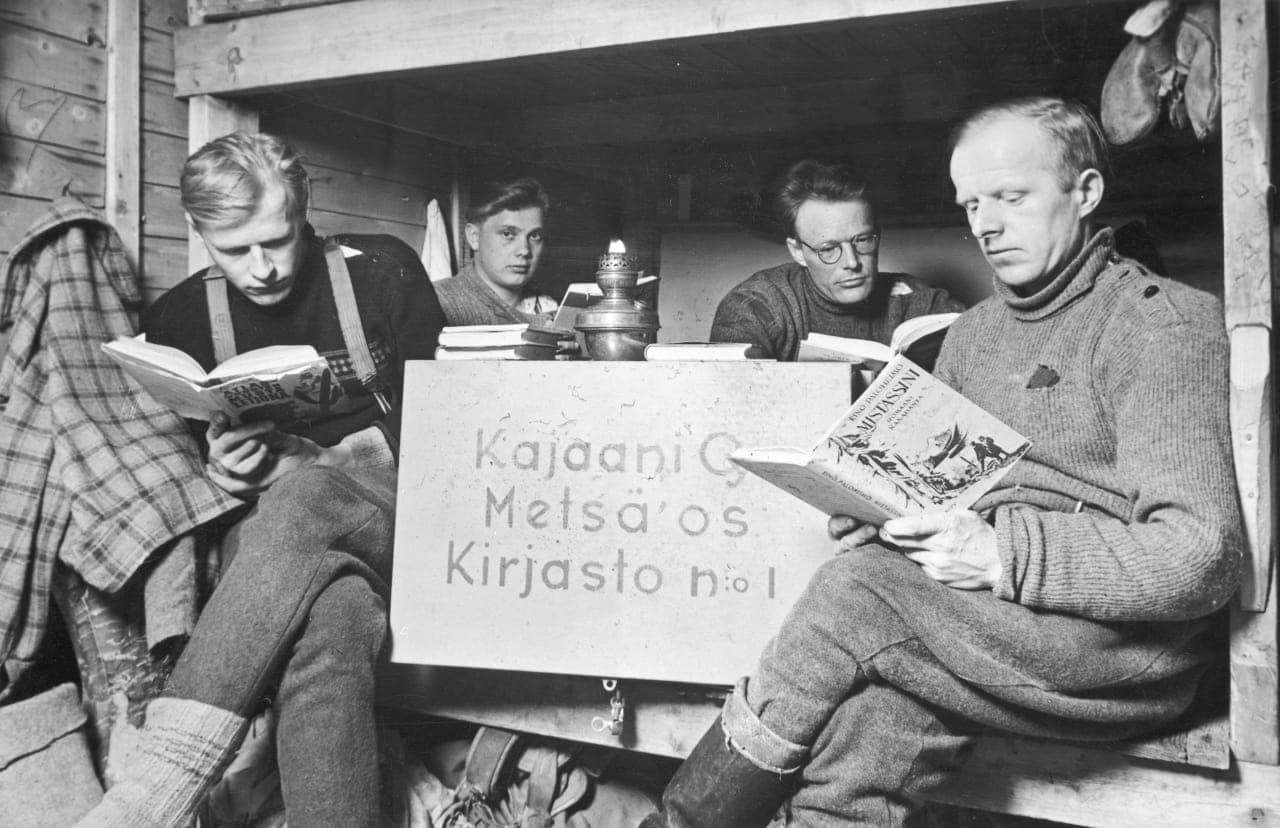 Box library for a logging site