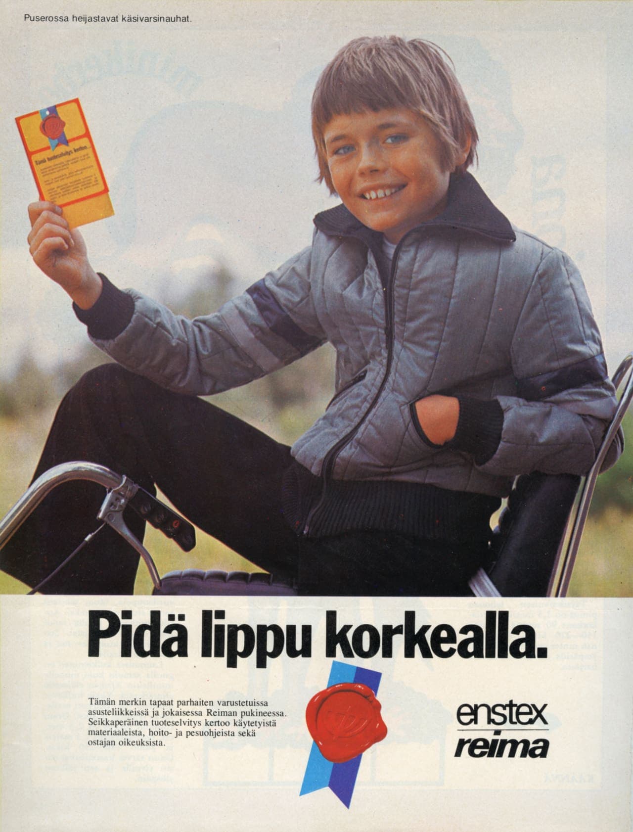 Reima overall of Enstex material