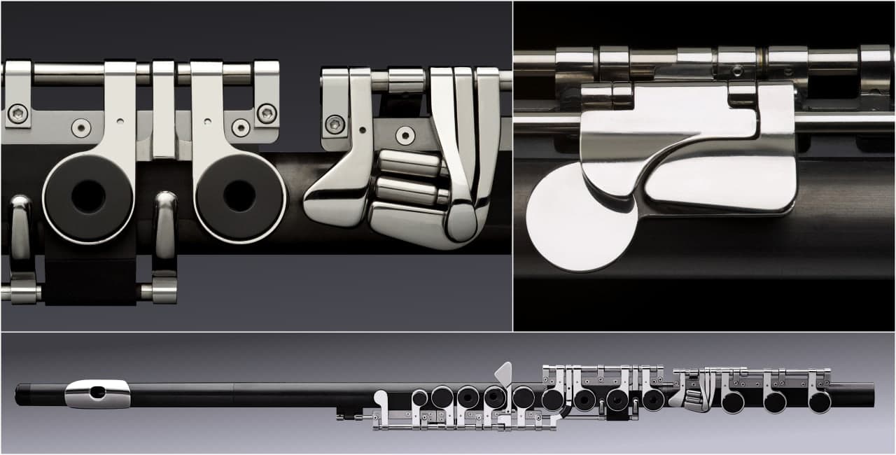 Carbon fibre flute by Matti Kähönen